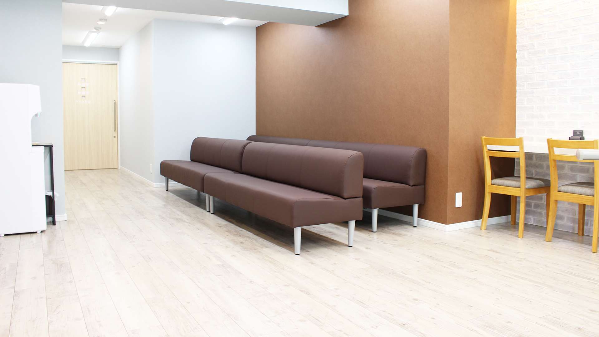 大阪市東住吉区の慶元クリニックの待合室